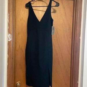 Women’s black dress from Lulus